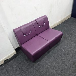 আপেল সোফা ২ সীট - বেগুনী কালার